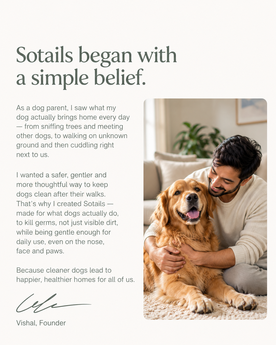 SOTAILS Pet Wipes