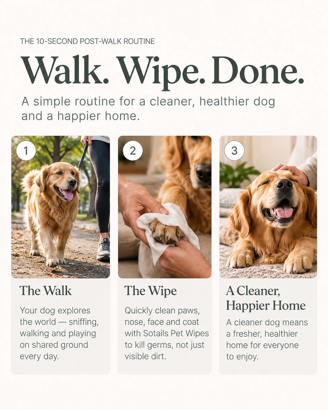 SOTAILS Pet Wipes